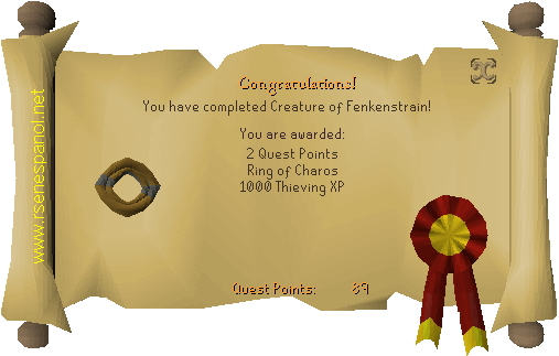 Quest terminada!