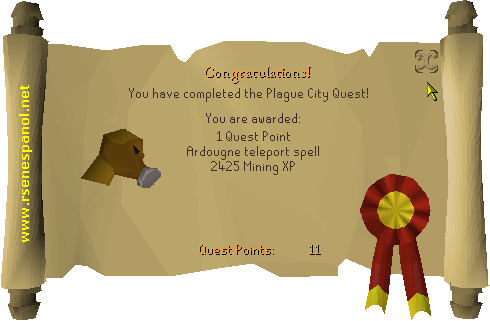 Quest terminada!