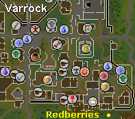 Mapa Redberries